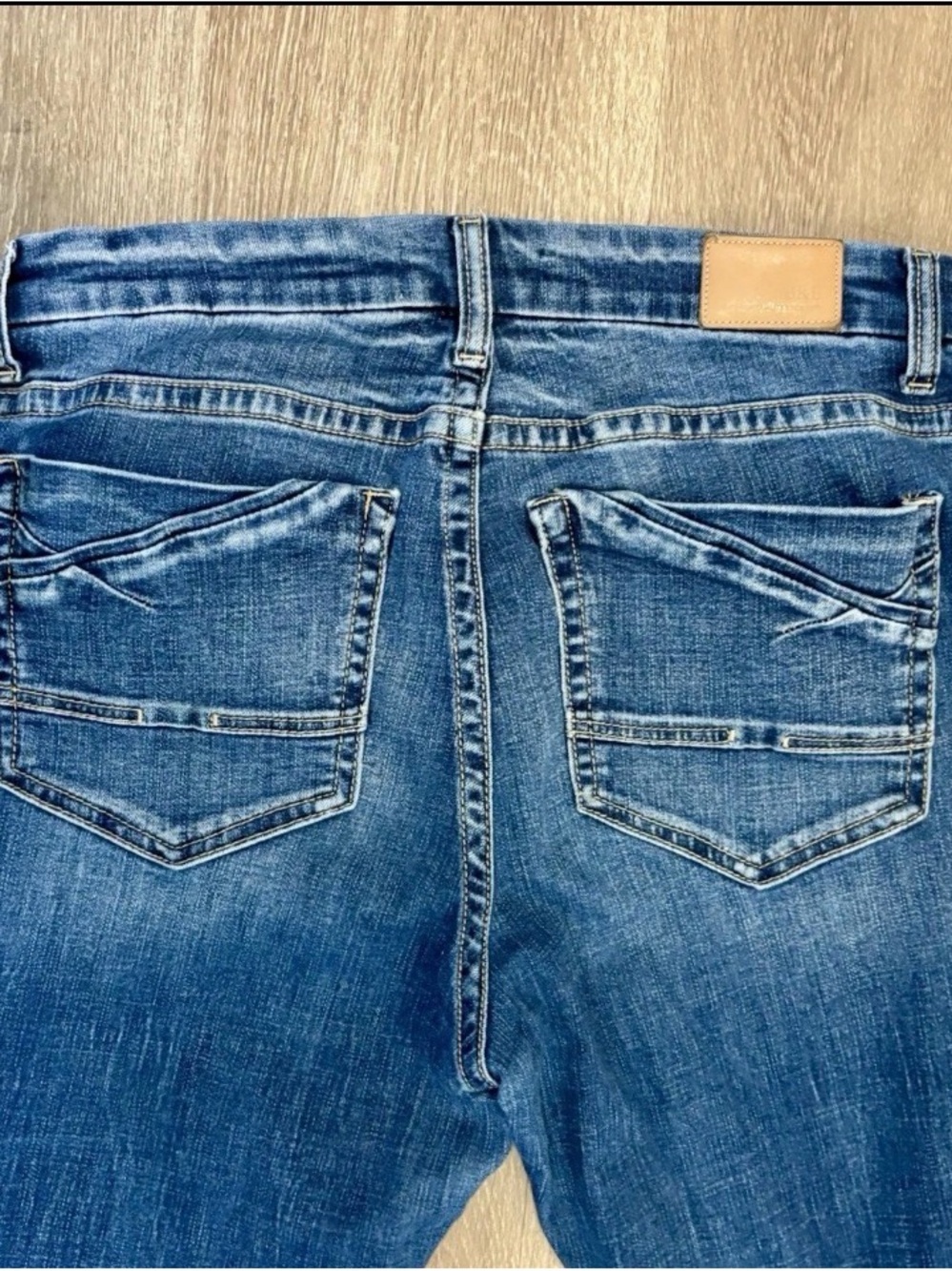 Women’s Blue Denim Jeans - Classic Back Pocket Design